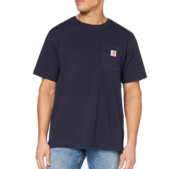 Carhartt Other - NEW! CARHARTT Short Sleeve T-Shirt Navy Blue Medium